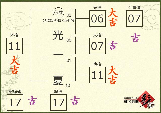 診断結果画像