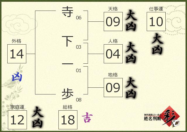 診断結果画像