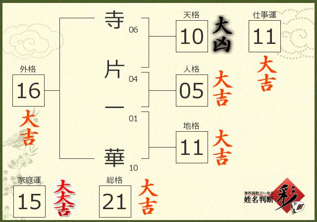 診断結果画像