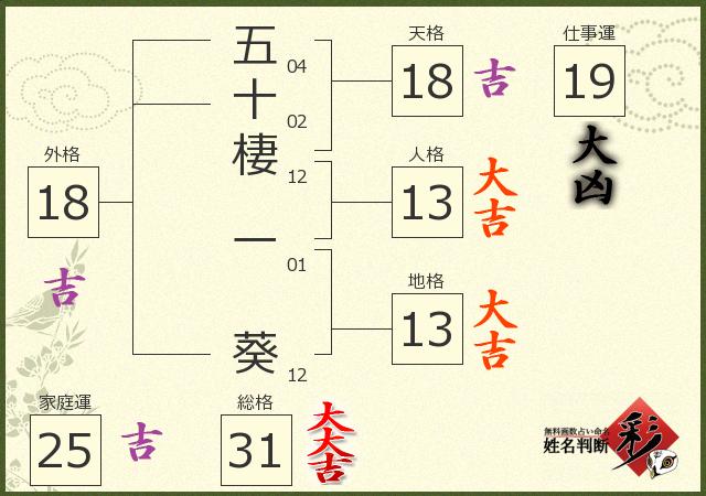 診断結果画像