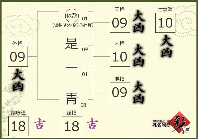 診断結果画像