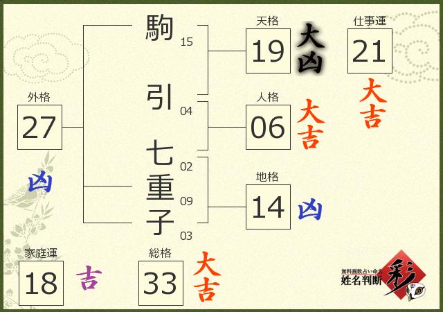 診断結果画像