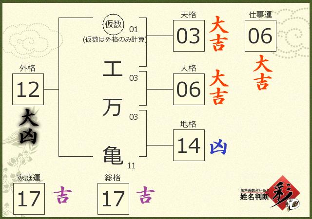 診断結果画像
