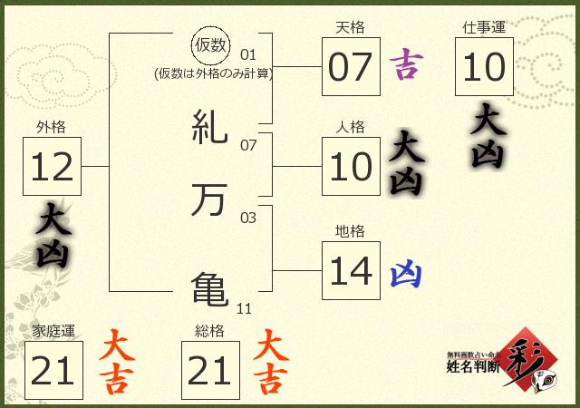 診断結果画像
