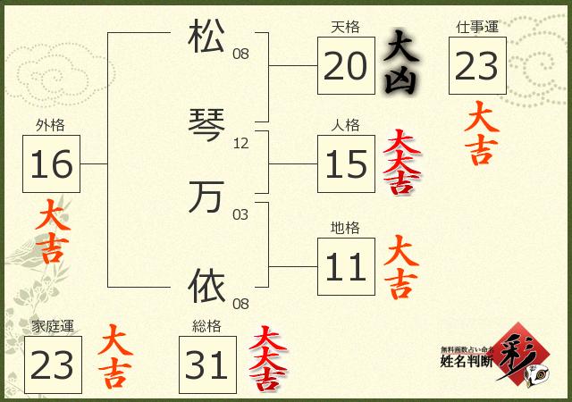 診断結果画像