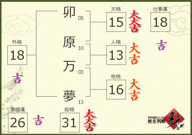 診断結果画像