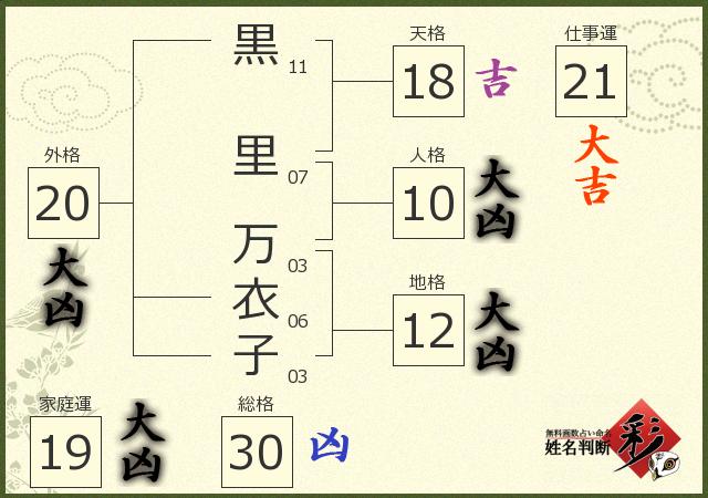 診断結果画像