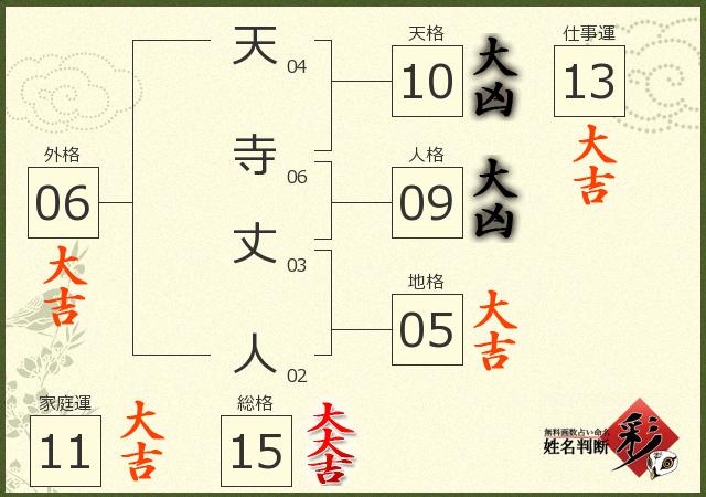 診断結果画像