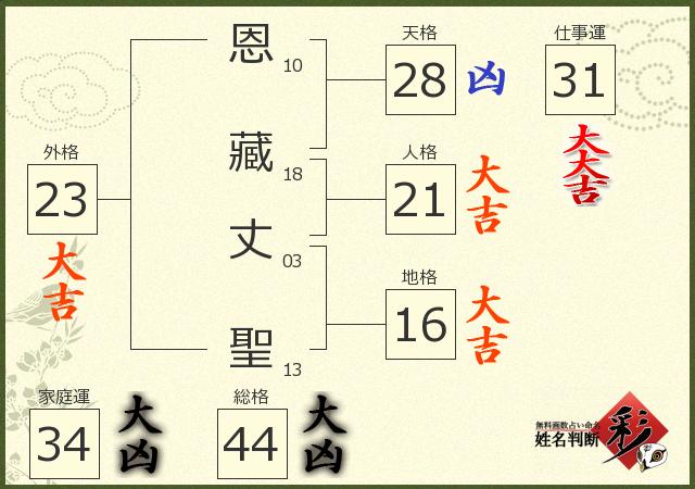 診断結果画像