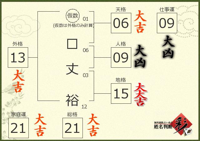 診断結果画像