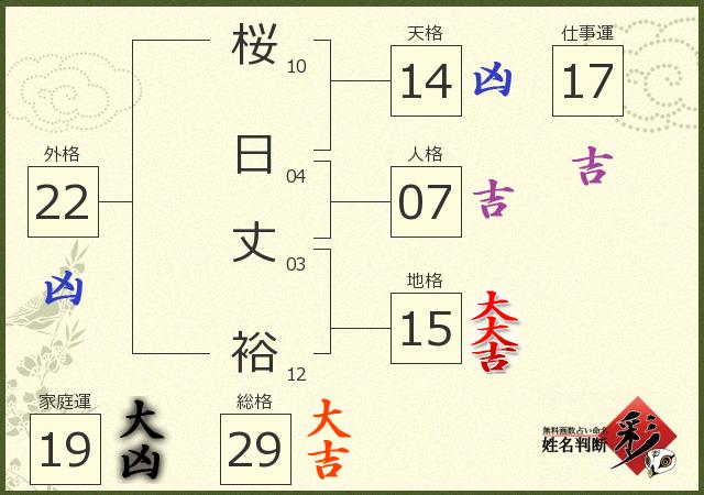 診断結果画像