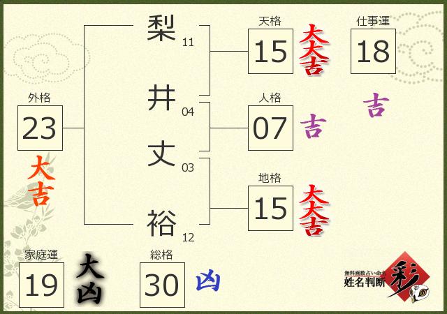 診断結果画像