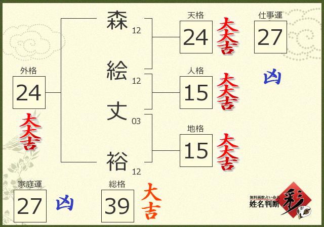 診断結果画像