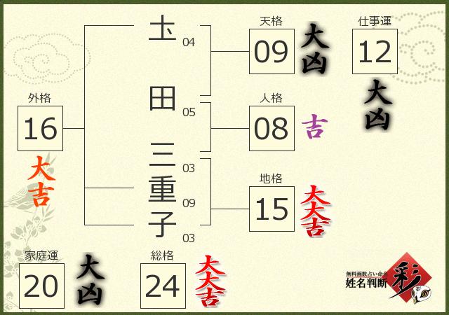 診断結果画像