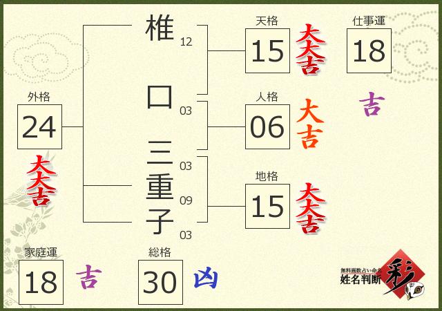 診断結果画像