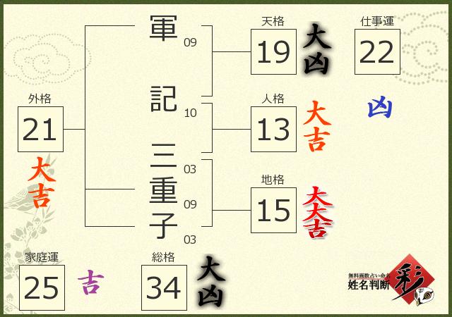 診断結果画像
