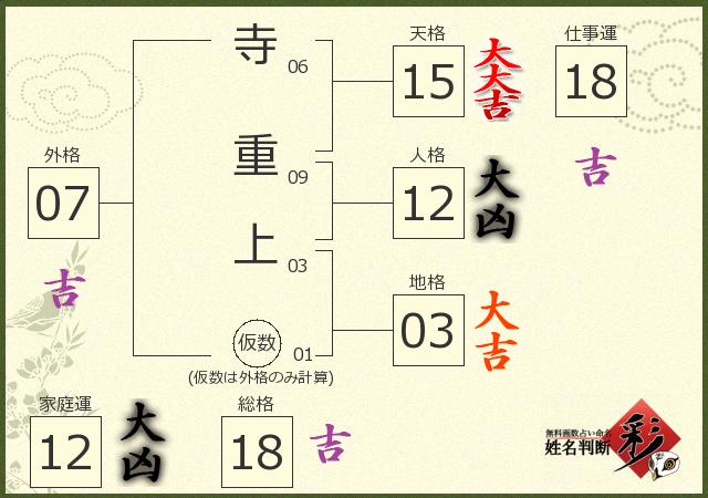 診断結果画像