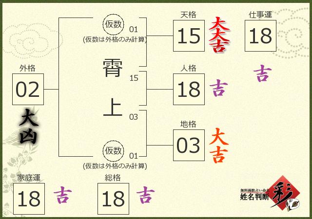 診断結果画像