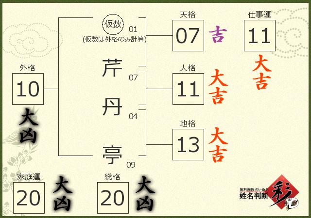 診断結果画像