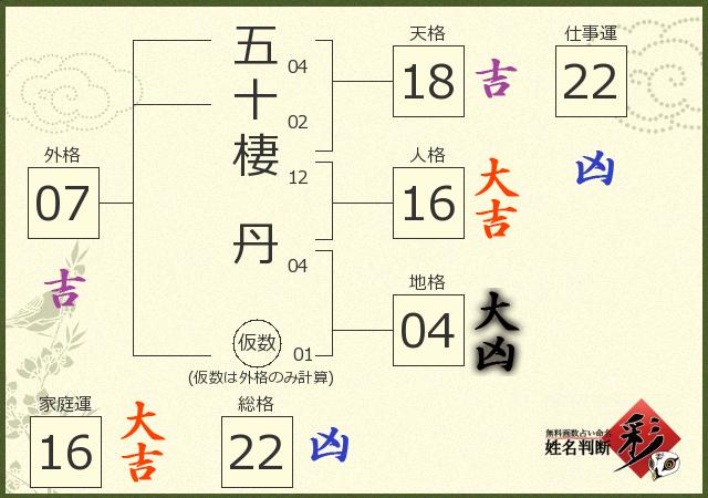 診断結果画像