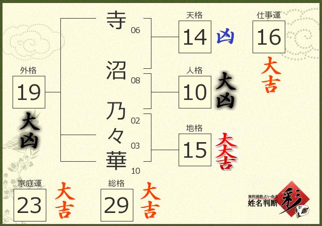 診断結果画像