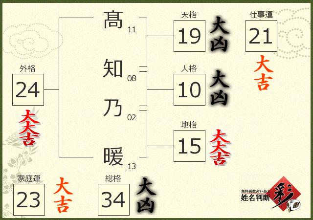 診断結果画像