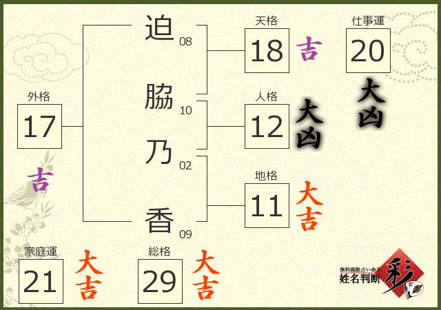 診断結果画像
