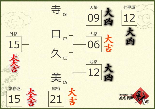 診断結果画像