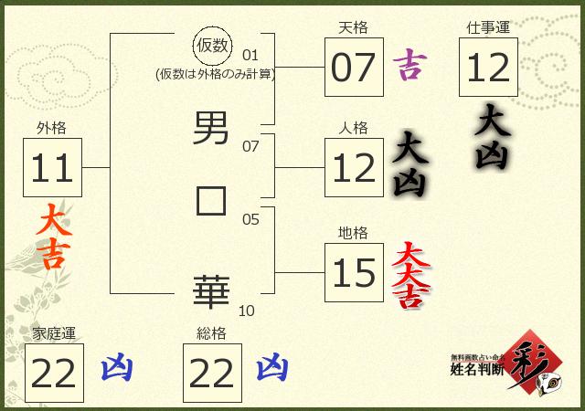 診断結果画像