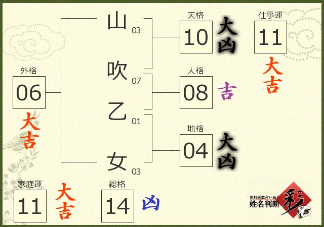 診断結果画像