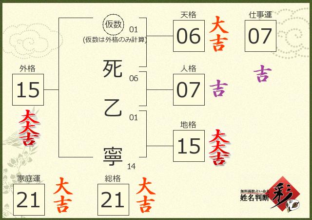 診断結果画像