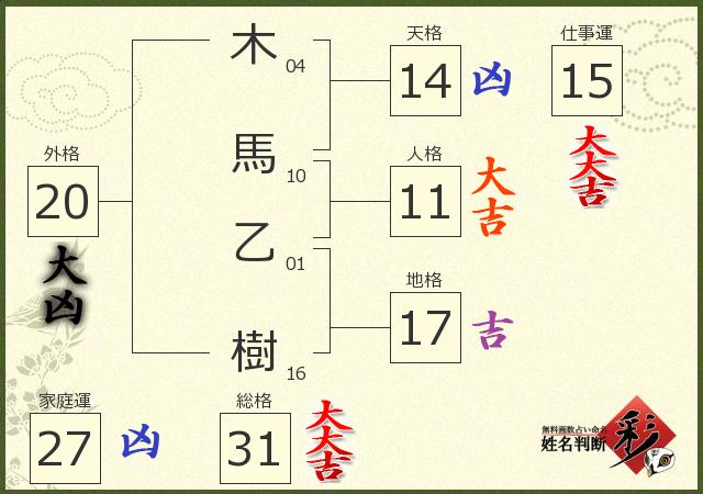 診断結果画像