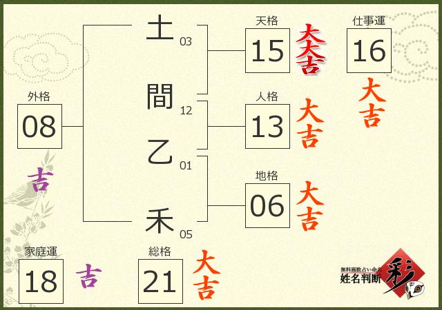 診断結果画像