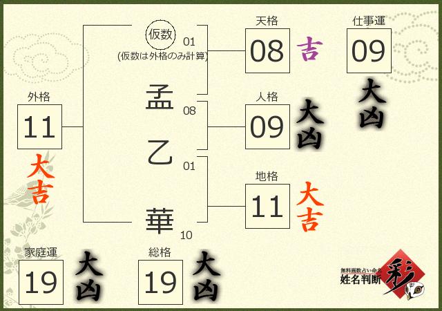 診断結果画像