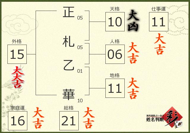 診断結果画像