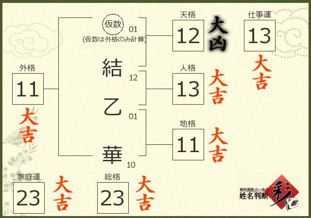 診断結果画像