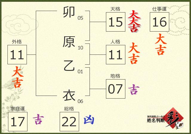 診断結果画像