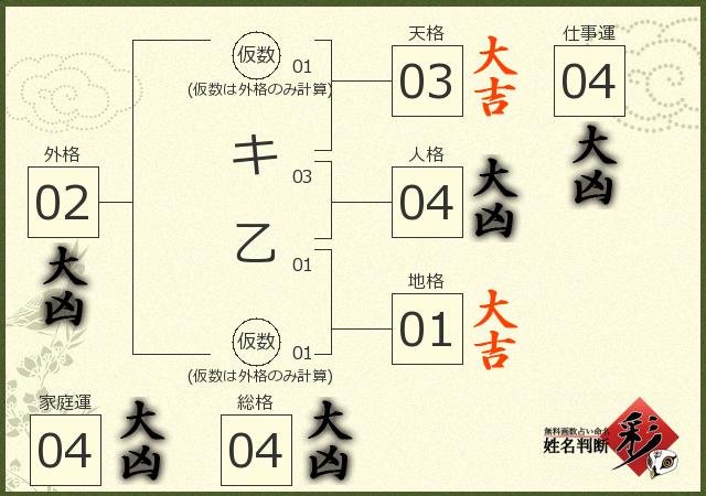 診断結果画像