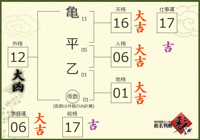 診断結果画像