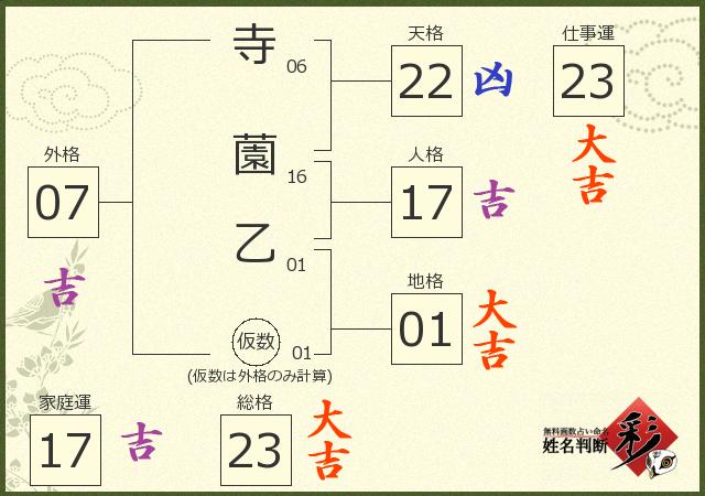 診断結果画像