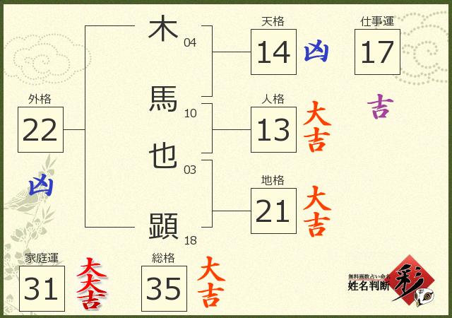 診断結果画像