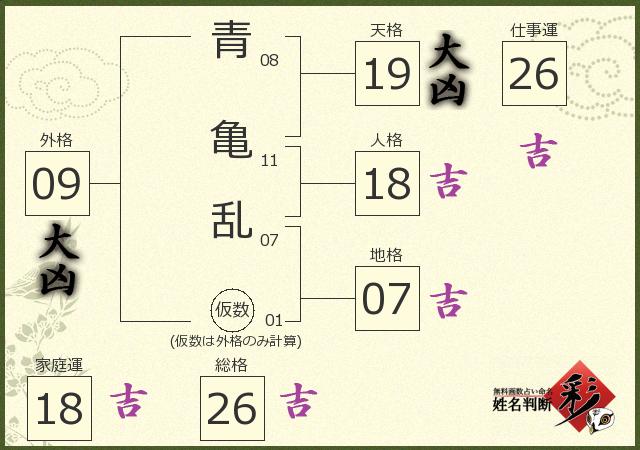 診断結果画像
