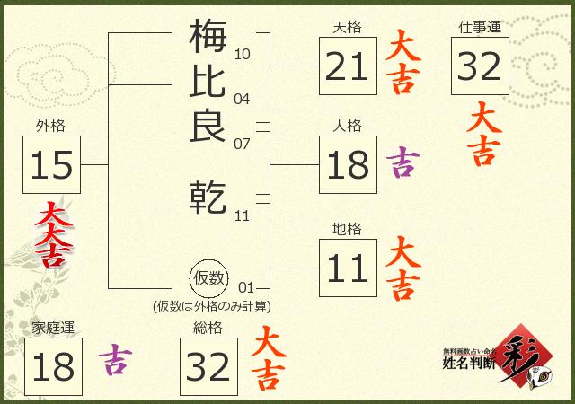 診断結果画像