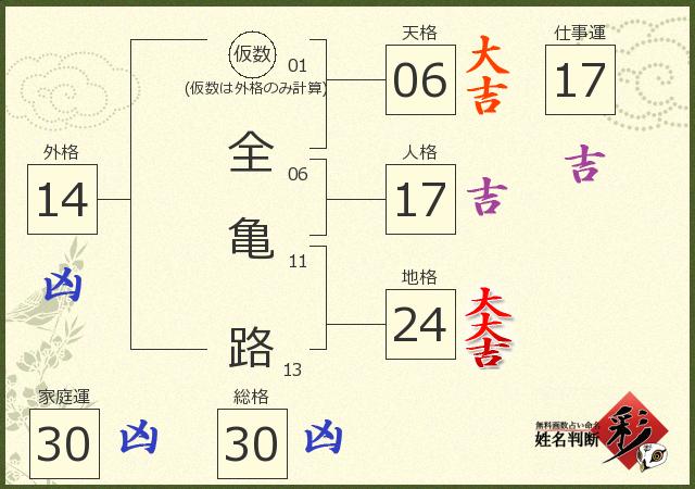 診断結果画像
