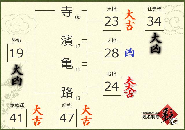診断結果画像
