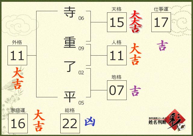 診断結果画像