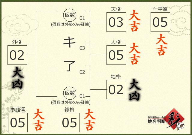 診断結果画像