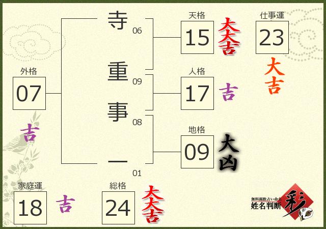 診断結果画像