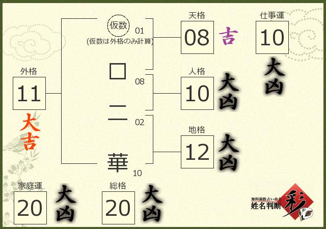 診断結果画像