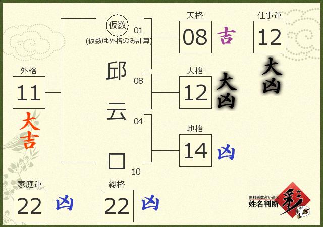 診断結果画像